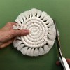 Bergin & Bath Macramé Craft Kit Coasters. Learn to make