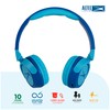Altec Lansing Kid Safe 2-in-1 Wireless Bluetooth Headphones - Crystal