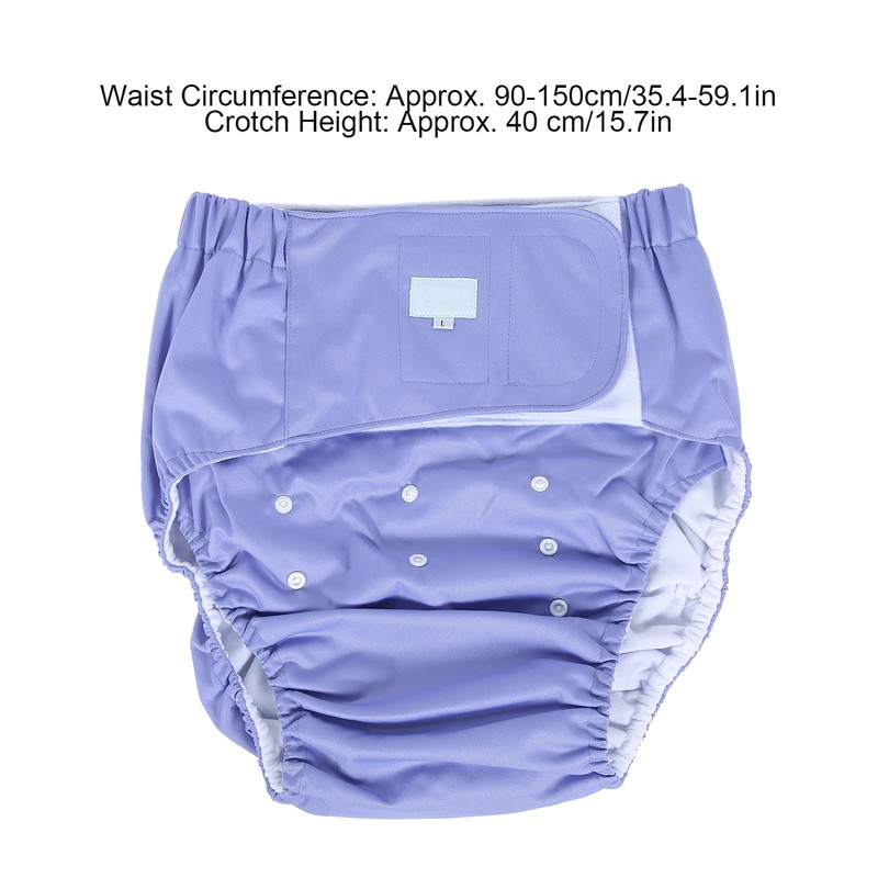 Adult Diaper Reusable Elderly Incontinence Nappy Washable Adjustable Diaper Pants201