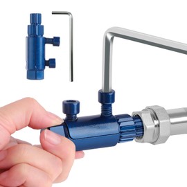 UwinVwin Broken Pipe Thread Extractor Tool & Broken Valve Thread Extractor - Heavy-Duty Faucet Removal Kit for 1/2”, 3/4”, 1” Pipes, Stripped Screws, and Damaged Bolts(Blue)