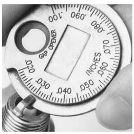 2PCS Spark Plug Gap Tool,Wire Spark Plug Gap Gauge Tool 0.020 to 0.100 Range Spark Plug Gauge Measuring Tool,Spark Plug Gapping Tool