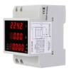 D52-2048 Multi Function Meter Rail Digital Displayed AC Voltage Current
