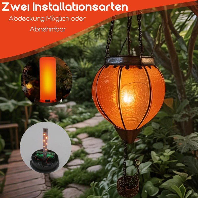WRQIOO Solar Lights Replacement Top, 2 Pieces 8.5 cm Solar