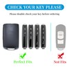 FyndAna Key Fob Cover Compatible with 2025/2024-2019 Mazda CX-5 CX-30