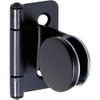 LAMP Glass Door Hinge Round Internal Wood Glass Hinge for