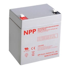 NPP HR1221W 12V126Watts, 21Watts/Cell,12V 5Ah High Rate Sealed Lead Acid UPS Battery Replace 12V 5Ah，5.5Ah Flame Retardant Battery with F2 terminals