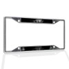 Fastasticdeals Metal Insert License Plate Frame an Silhouette Wolf with
