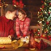 SHMILMH Red Mercury Glass Christmas Tree Set of 2, Small