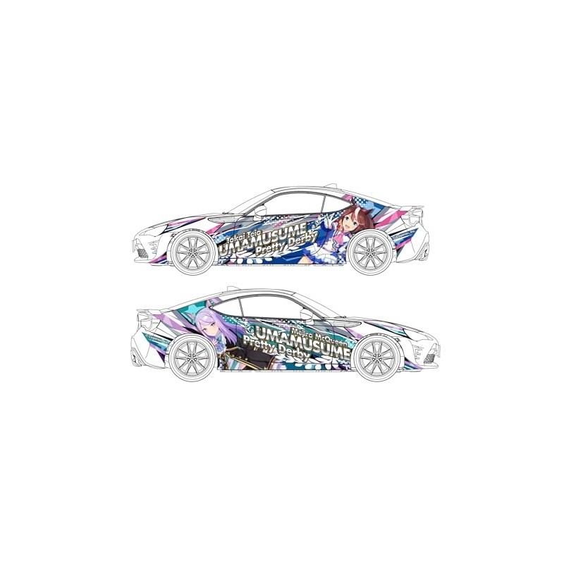 Aoshima Bunka Kyozai 1/24 Itasha Series No.1 Uma Musume Pretty