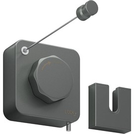 Stainless Steel Retractable Clothesline Heavy Duty, Non-Sagging Clothes Line Retracting Indoor for Laundry Drying, White Grey - Color: Gray