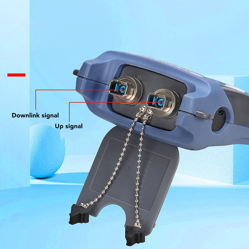 Fiber Optic Power Meter for APC Connector Color LCD Screen