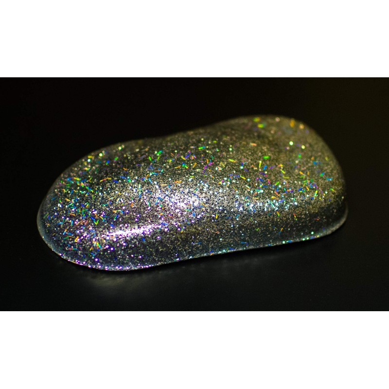 DIY MASTER Rainbow Glitter Flakes, Long, 0.9 oz (25 g)