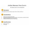 Antifaz para Dormir Modavela Negro Poliéster Ajustable 20 Unidades