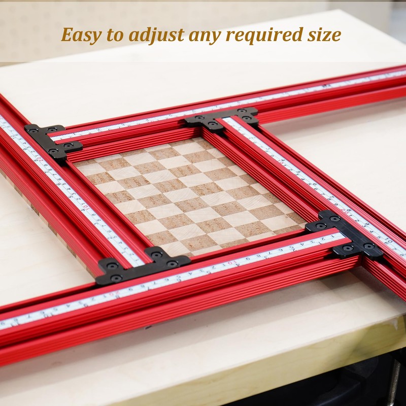 SpeTool Aluminum Juice Groove Router Jig, Adjustable Router Jigs and