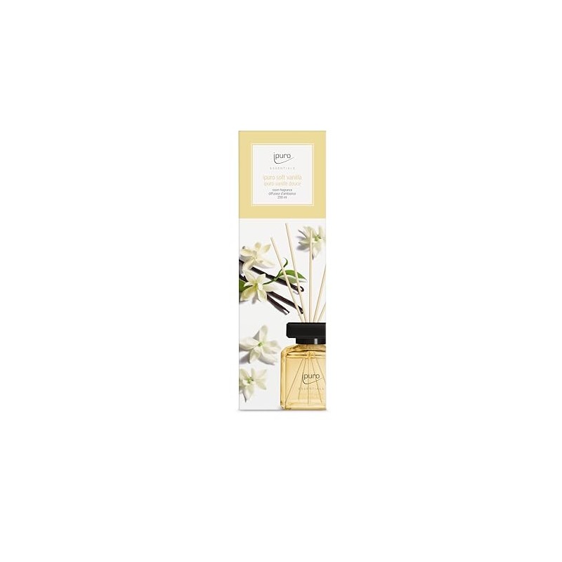 ipuro - Essentials Raumduft Soft Vanilla 200ml | Raumerfrischer mit