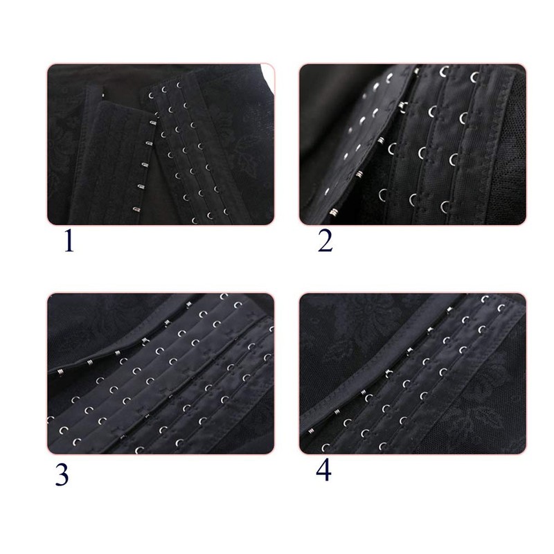 Cxapnstou Corset Extender 17 Hooks Pack of 2 Black&Light Beige