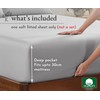 California Design Den Deep Fitted Sheet King Size Only -