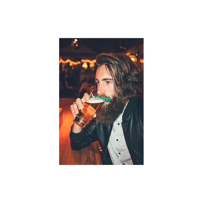 The MoGuard - Mustache Guard Drink Attachment (5 Pack)