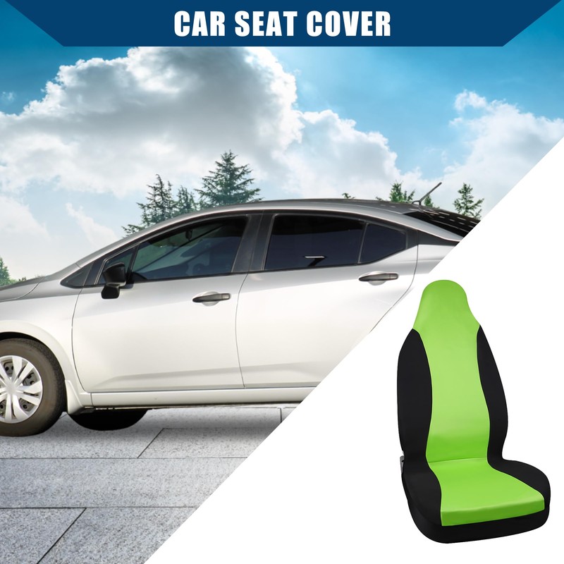 Hihaha High Back Front Car Seat Cover Bucket for SUV