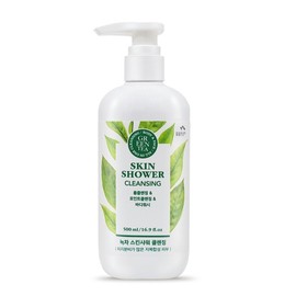 Man Holding Flowers Skin Shower Green Tea Cleansing 500ml / 꽃을든남자 스킨샤워 녹차 클렌징 500ml