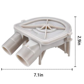 AMI PARTS 3363394 Washing Machine Pump Appliance Replacement Parts Exact Fit Whirlpool Kenmore Washer