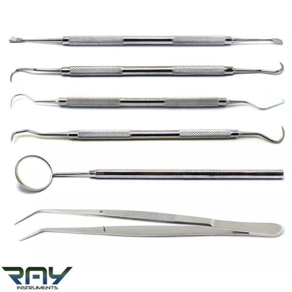 Medspo Dental Tooth Cleaning Whitening Instruments Dentist Scalers Hand Pick