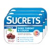 Sucrets Lozenges, Sore Throat & Cough Vapor Cherry, 18 ct