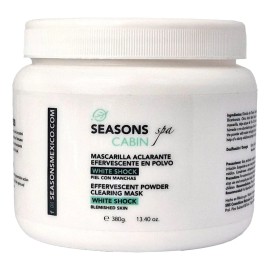 Mascarilla Aclarante Efervescente En Polvo White Shock 380gr Madura