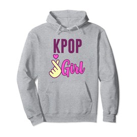 Kpop Girl Korean Pop Music Gift K-Pop Kdrama Teens Pullover Hoodie