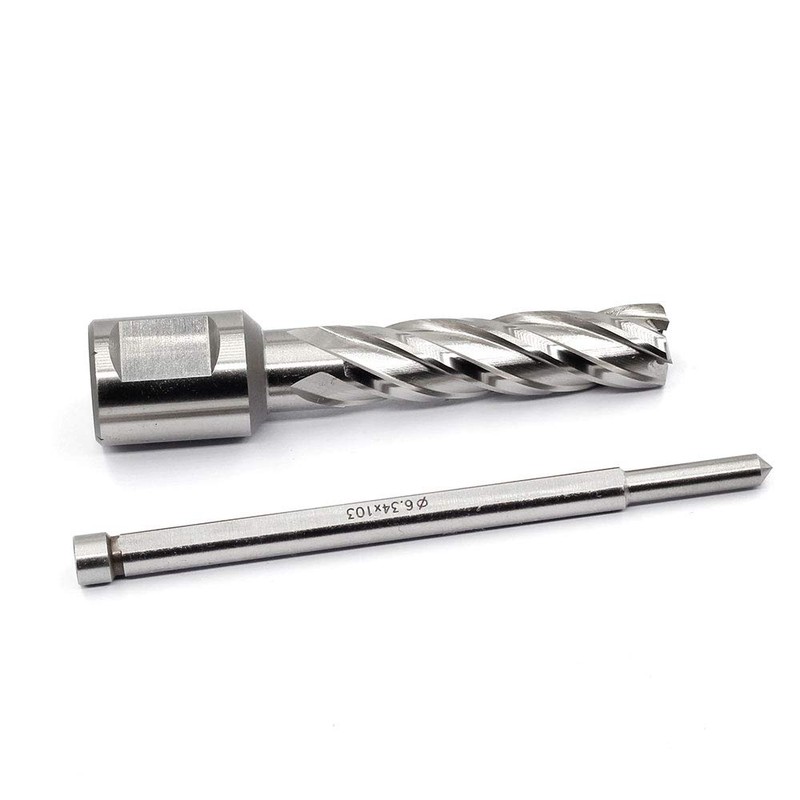 Annular Cutter JESTUOUS 3/4 Inch Weldon Shank 1/2 Cutting Diameter