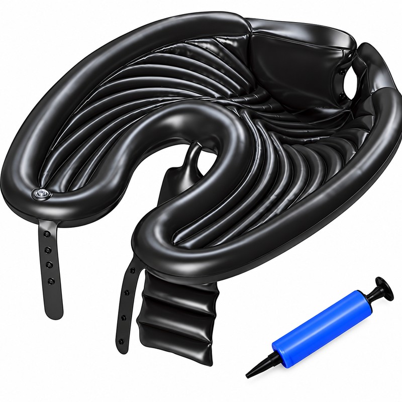 Inflatable Hair Wash Basin for Home Shampooing - Portable PVC