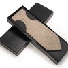 JEMYGINS Cashmere Wool Tie and Pocket Square Tie Clip Sets