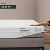 Feather & Stitch Bedding Mattress Protector Full Size (2 Pack)