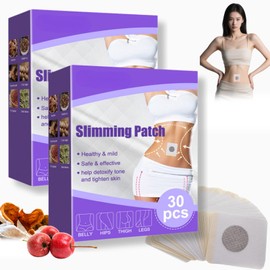 60 PCS Natural Herbal W Patches, Skin Kind Patch, Targeted Belly HIPS Thighs Burning, Fast W Healthy, Natural Reduction, Skin-Friendly Detox Patches