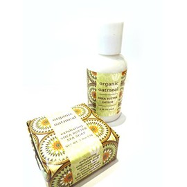 Greenwich Bay Trading Co. Organic Oatmeal Shea Butter Soap and Lotion Gift Set
