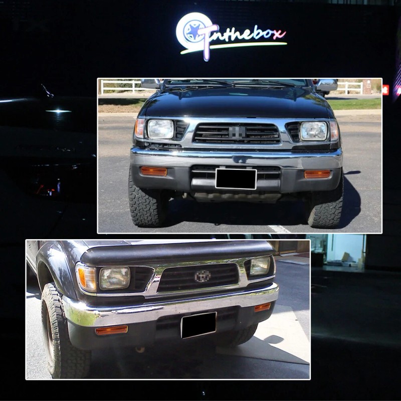 JDMTECH New Front Driver & Passenger Side Signal Light Set