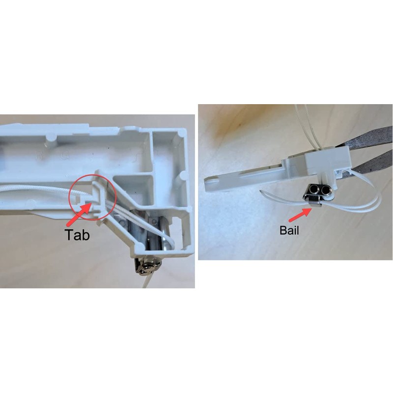 Cord Lock for Honeycomb & Cellular Shades (Left, Large)