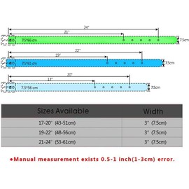 Bbmmayy 3" Sharp Spiked Studded PU Leather Dog Collar for Training,Sports,Walking,Medium,Large,X-Large,for Pitbull,Labrador,Boxer (XL, Blue)