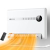Wall Heater, Space Heater for Bedroom, 1500W PTC Fast Heating