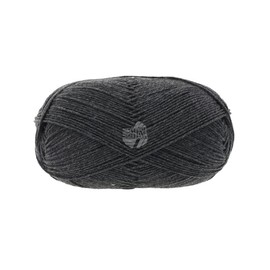 LANA GROSSA Meilenweit 100, high-quality sock yarn made of extra fine merino wool, machine washable, hand knitting yarn made of 75% virgin wool and 25% polyamide, 100 g wool for knitting and crochet,