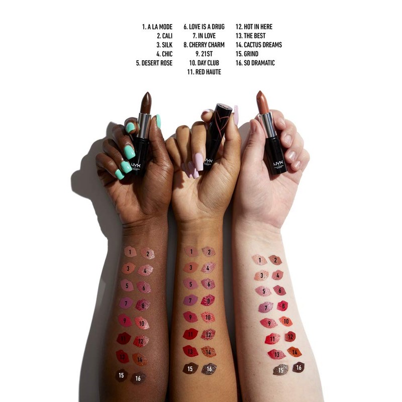 NYX PROFESSIONAL MAKEUP Shout Loud Satin Lipstick - In Love,
