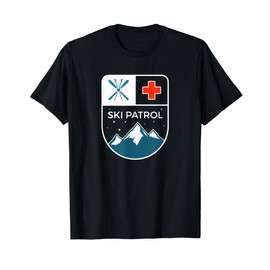 Ski Patrol Winter Slopes Skiing Snowboarding T-Shirt