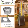 Patio Heater Burner Emitter Screen & Base 4-Sided Pyramid Patio