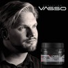Vasso Styling Hair Gel The Rock 05 Mnemonic Gum, Silver,