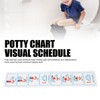 Potty Training Visual Schedule, Teach Kids to Use Toilet, Independent