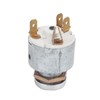 Universal Ignition Switch Lock Cylinder with Keys Aluminum Alloy Replacement