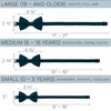 Bow Tie House Boys Pre-Tied Soft Crape Bow Tie for