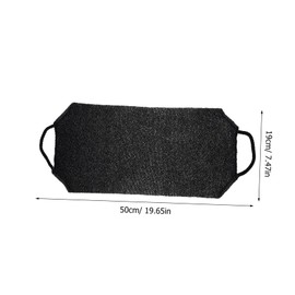 3pcs Long Back Scrub for Bath Washcloths Bath Towel Scrubber Cooling Towels Body Towel Exfoliating Washcloth Towel Long Strip Exfoliating Towel Showering Towels Bathing Wash Towels Healvian