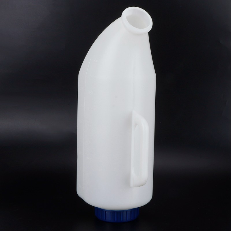 4L Calf Milk Bottle with Handle Detachable Nipple Feeding Equipment