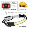 Adelante LED Headlamp Flashlight, 1000LM 230Wide-Beam USB Rechargeable Head Light